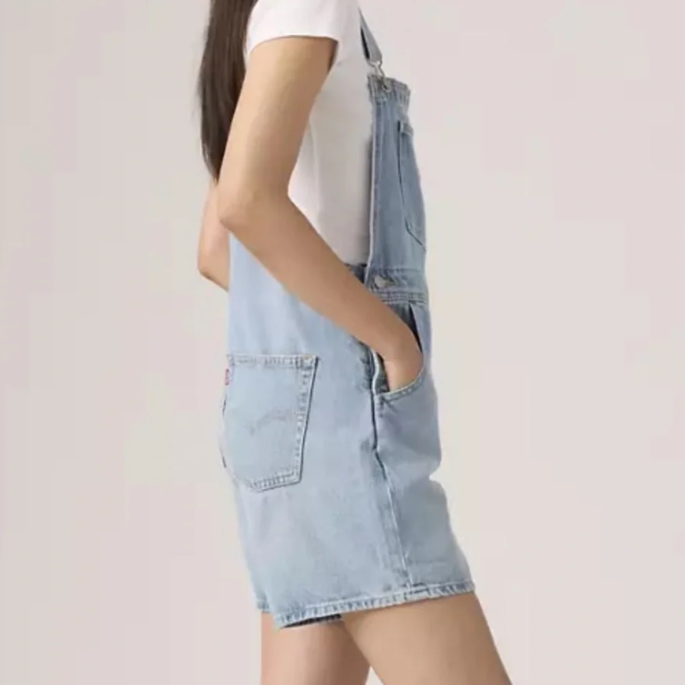 Levi's  Blue Denim Overalls - Picture 10 of 14